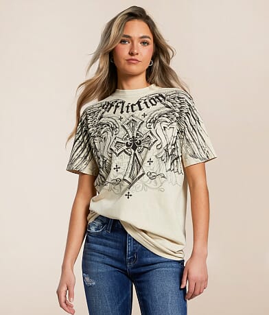 Sullen Duality T-Shirt - Men's T-Shirts in Jet Black | Buckle