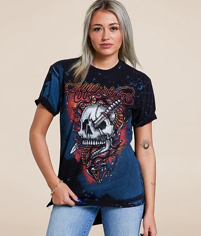 Affliction Glory Trust Oversized T-Shirt front view