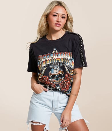 Affliction American Customs Hollow Festival T-Shirt front view