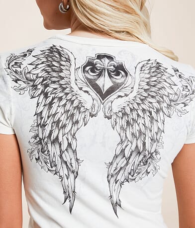 Affliction Wash Cropped T-Shirt MISC_DETAIL_1