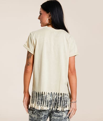 Affliction Phoenix Fringe T-Shirt back view