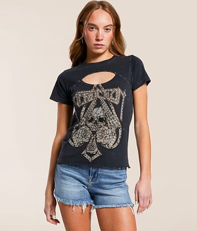 Affliction Hollow Point T-Shirt front view