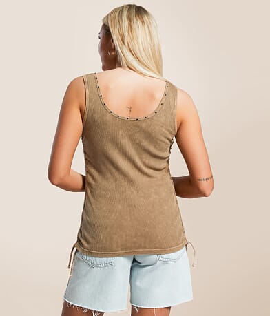 Affliction Capri Tank Top back view