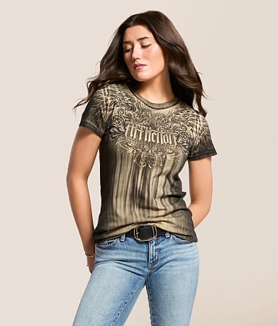 Affliction Briessa T-Shirt front view