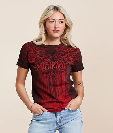 Affliction Briessa T-Shirt front view