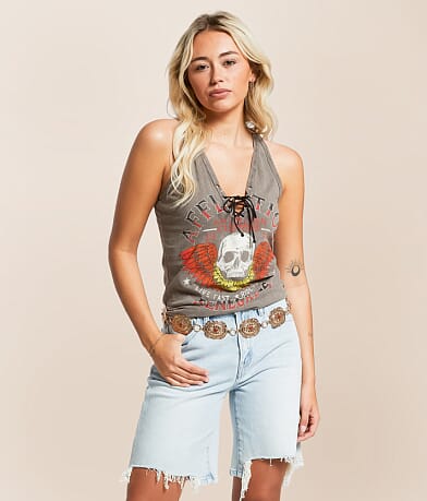 Affliction American Customs Renegades Tank Top front view
