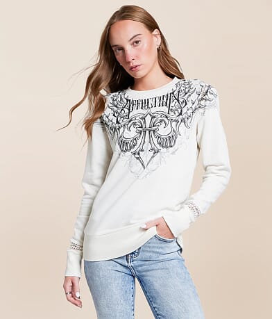 Affliction Vertibrate Pullover front view