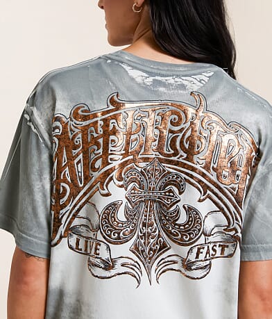 Affliction Legacy Cut-Out T-Shirt misc detail 1 view
