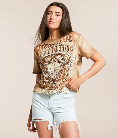 Affliction Infinite Fortune T-Shirt front view