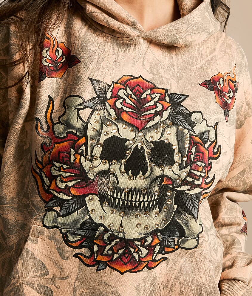 Toxic Tavern Camo Hooded Sweatshirt - thumbnail 3