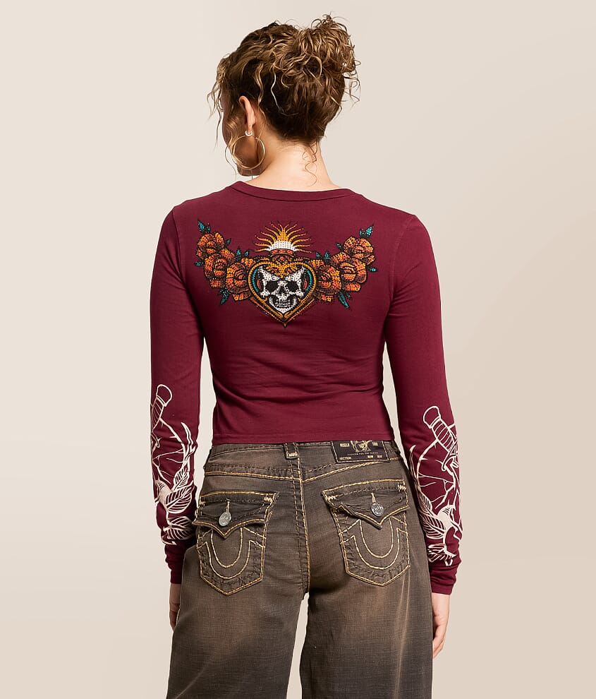 Eternal Oil Cropped T-Shirt - thumbnail 2