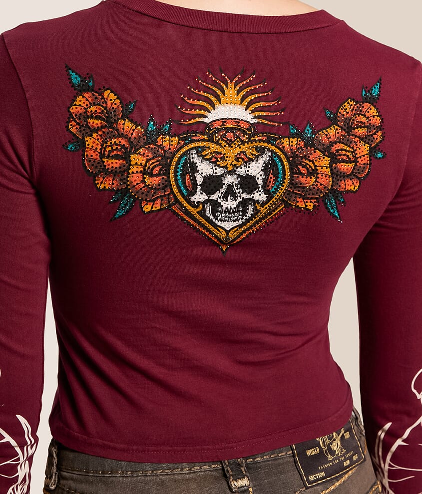 Eternal Oil Cropped T-Shirt - thumbnail 3