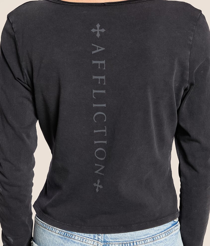 Scale Cut-Out Cropped Top