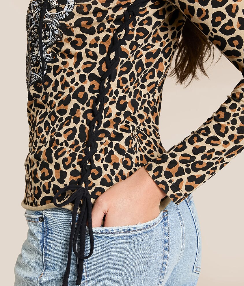 Solution Lace-Up T-Shirt