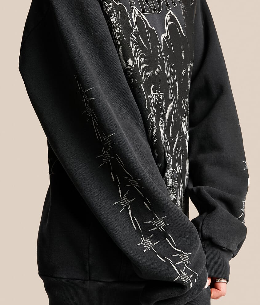 Black Night Hooded Sweatshirt - thumbnail 4