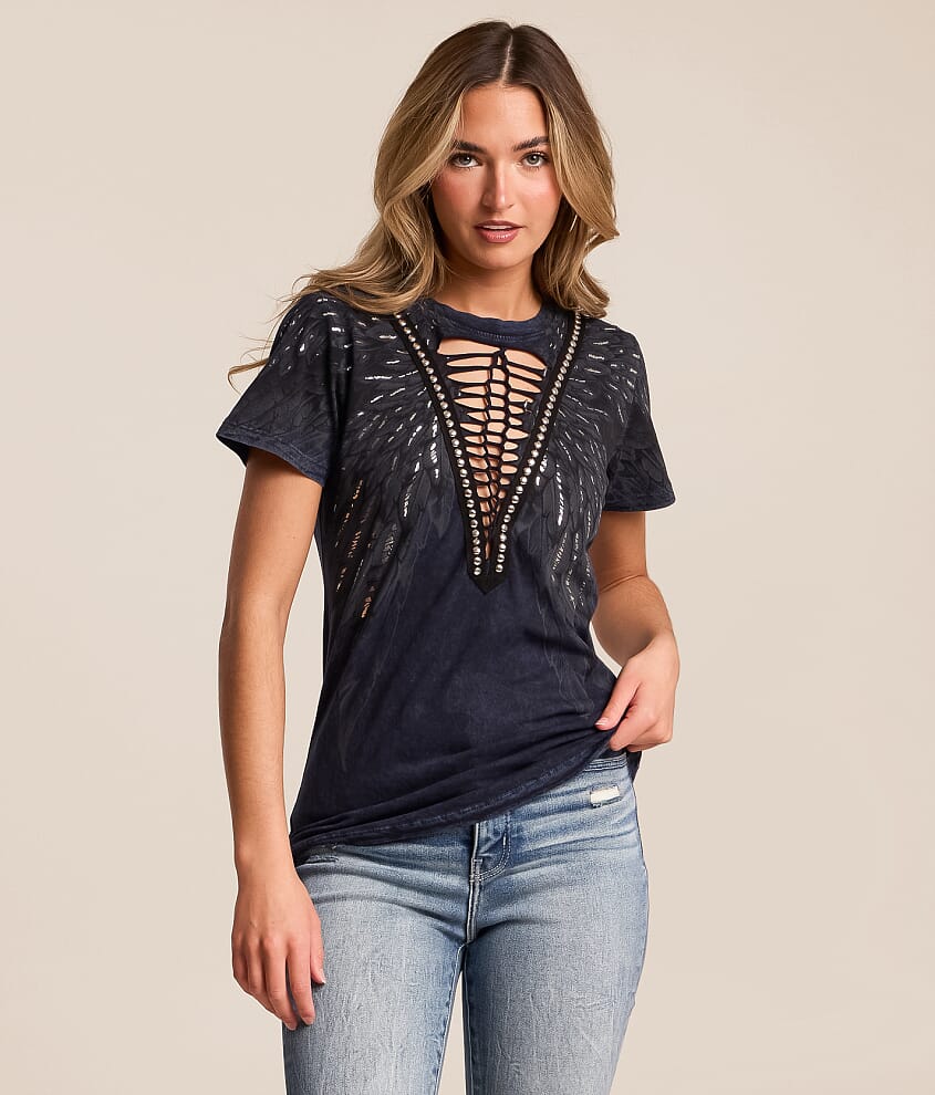 Age of Winter Lace-Up T-Shirt