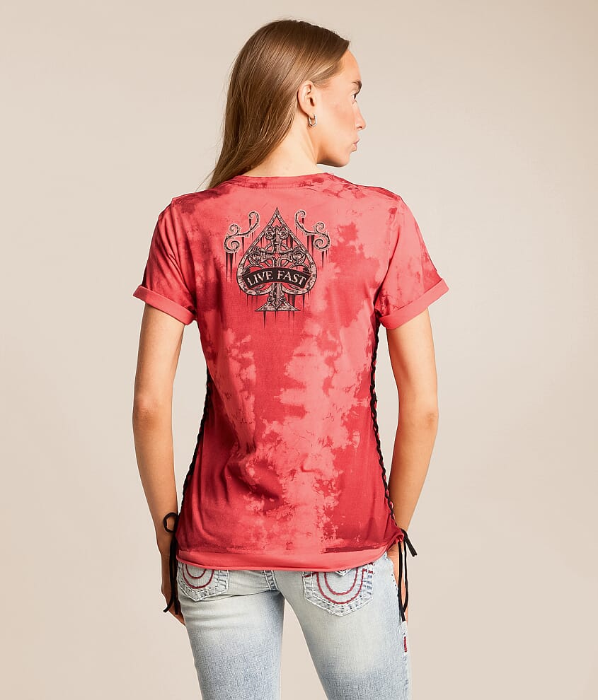 Requiem Steel Lace T-Shirt - thumbnail 3