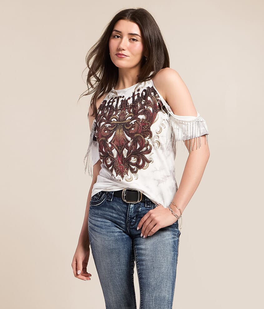 Serenity Cold Shoulder T-Shirt