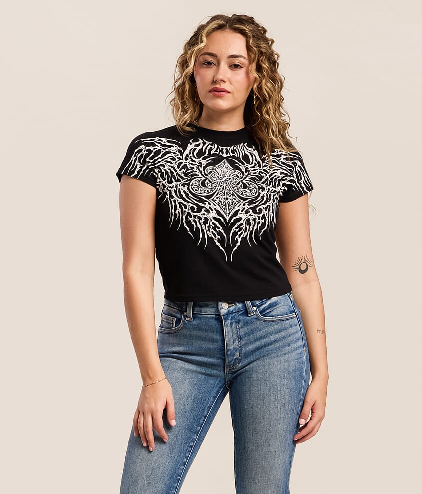 Liquid Signify Cropped Baby T-Shirt - thumbnail 6