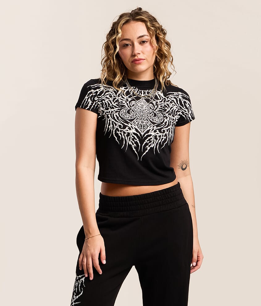 Liquid Signify Cropped Baby T-Shirt