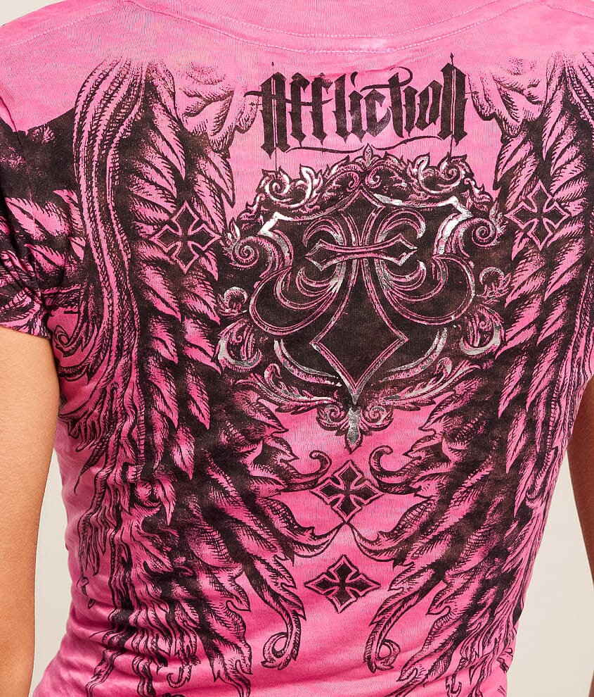 Omen Burnout Cropped T-Shirt