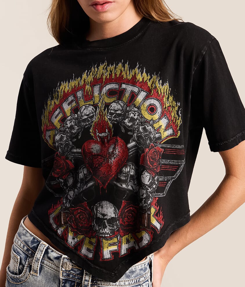Ablaze Hanky Cropped T-Shirt