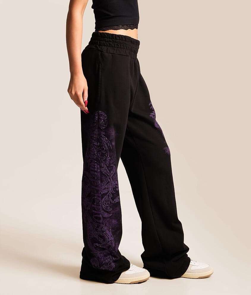 Winged Up Wide Leg Sweatpant - thumbnail 3
