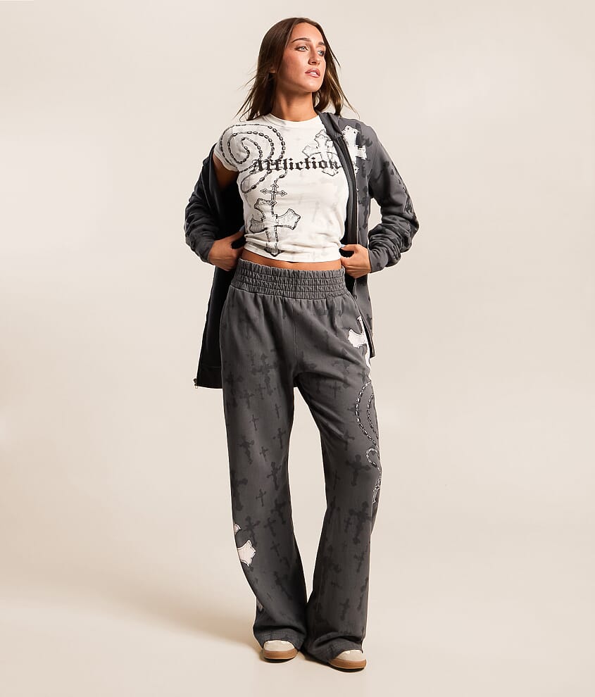 Rosary Of Life Cropped T-Shirt