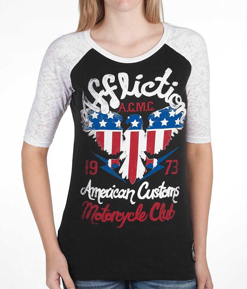 Affliction American Customs Free Bird T-Shirt front view