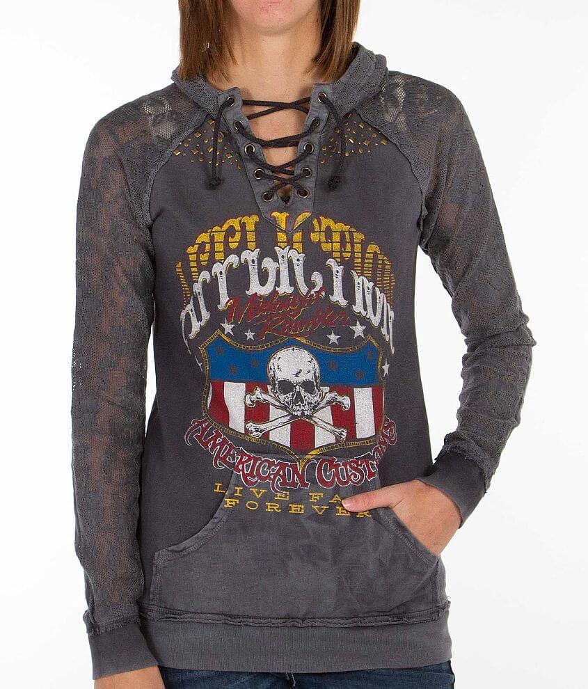 Affliction American Customs On The Road Sweatshirt front view