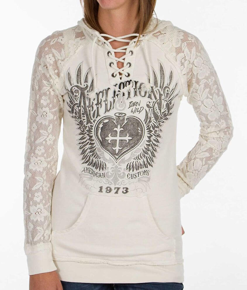 Affliction Rendezvous Sweatshirt front view