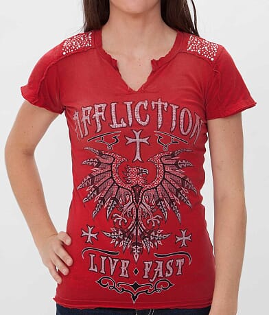 Affliction Kratos T-Shirt misc detail 2 view
