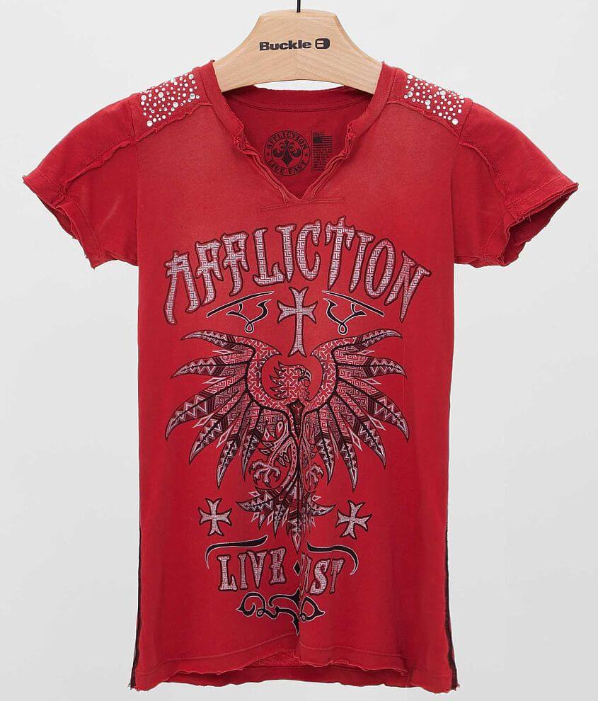 Affliction Kratos T-Shirt front view