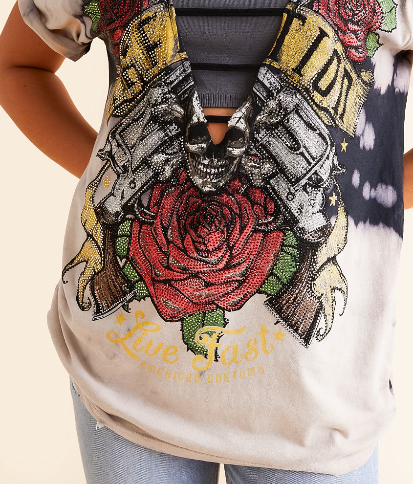 American Customs Nightlife Oversized T-Shirt