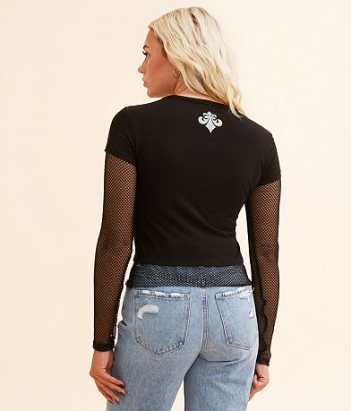 Affliction Skeleton T-Shirt back view