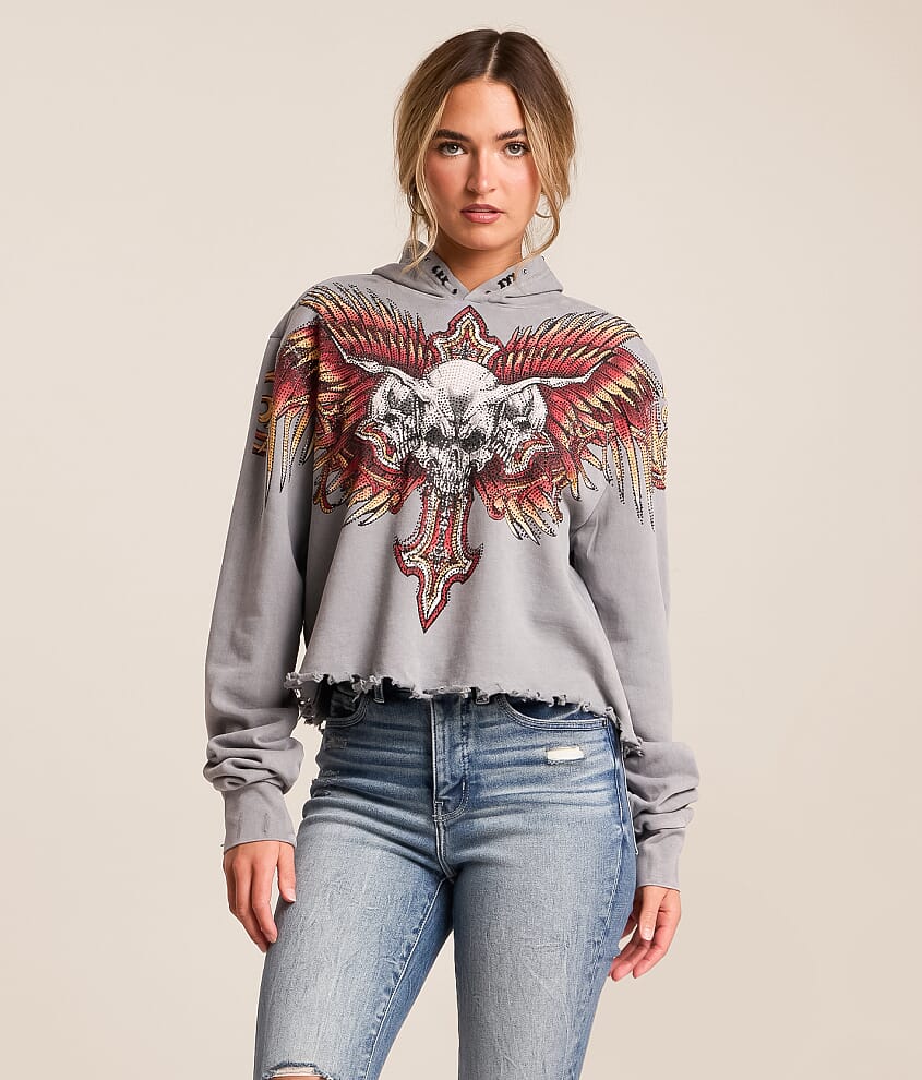 Hyper Speed Cropped Hoodie