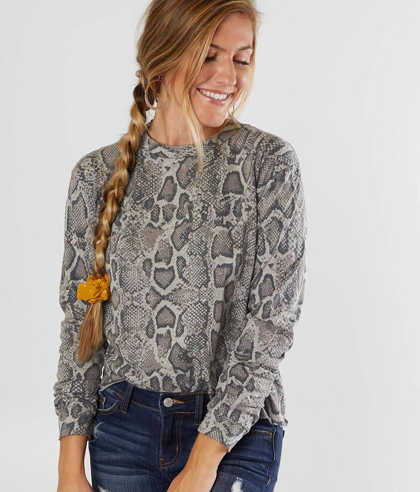 Image of Modish Rebel Sarah Snake Print Top