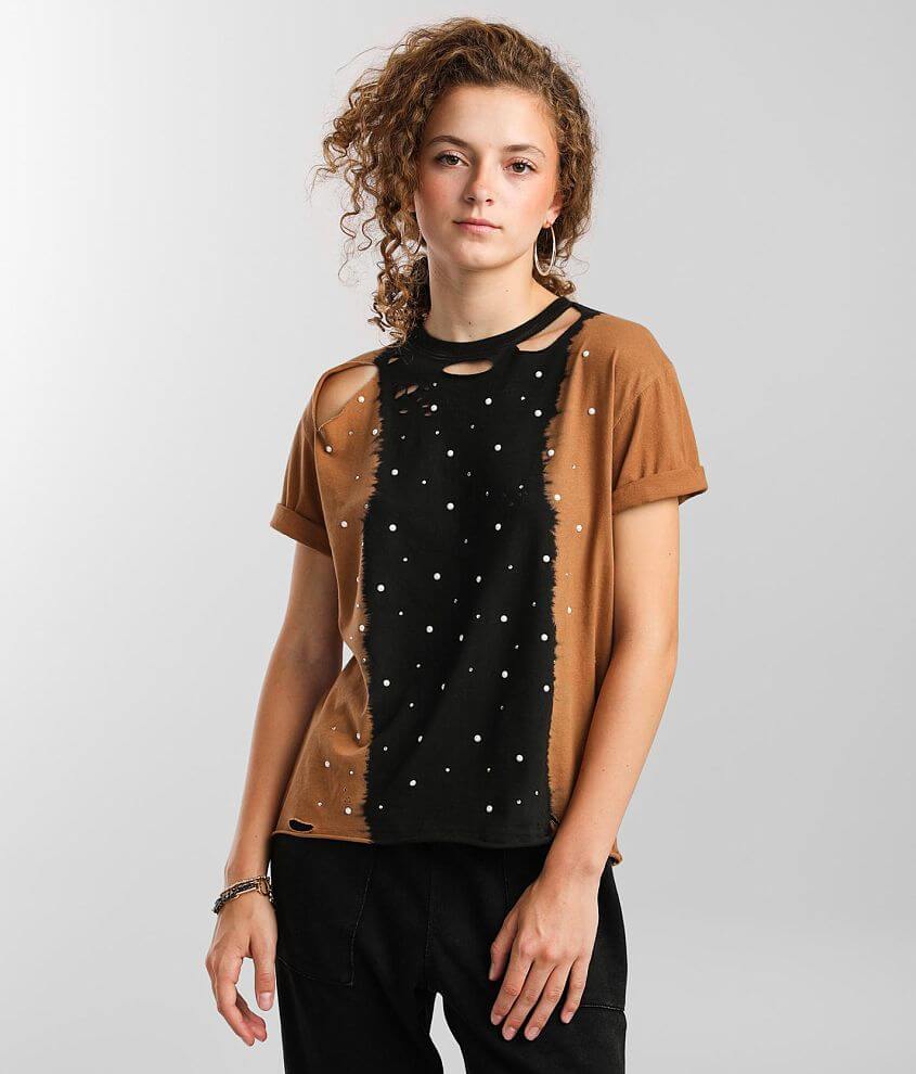 Embellished t sale shirt