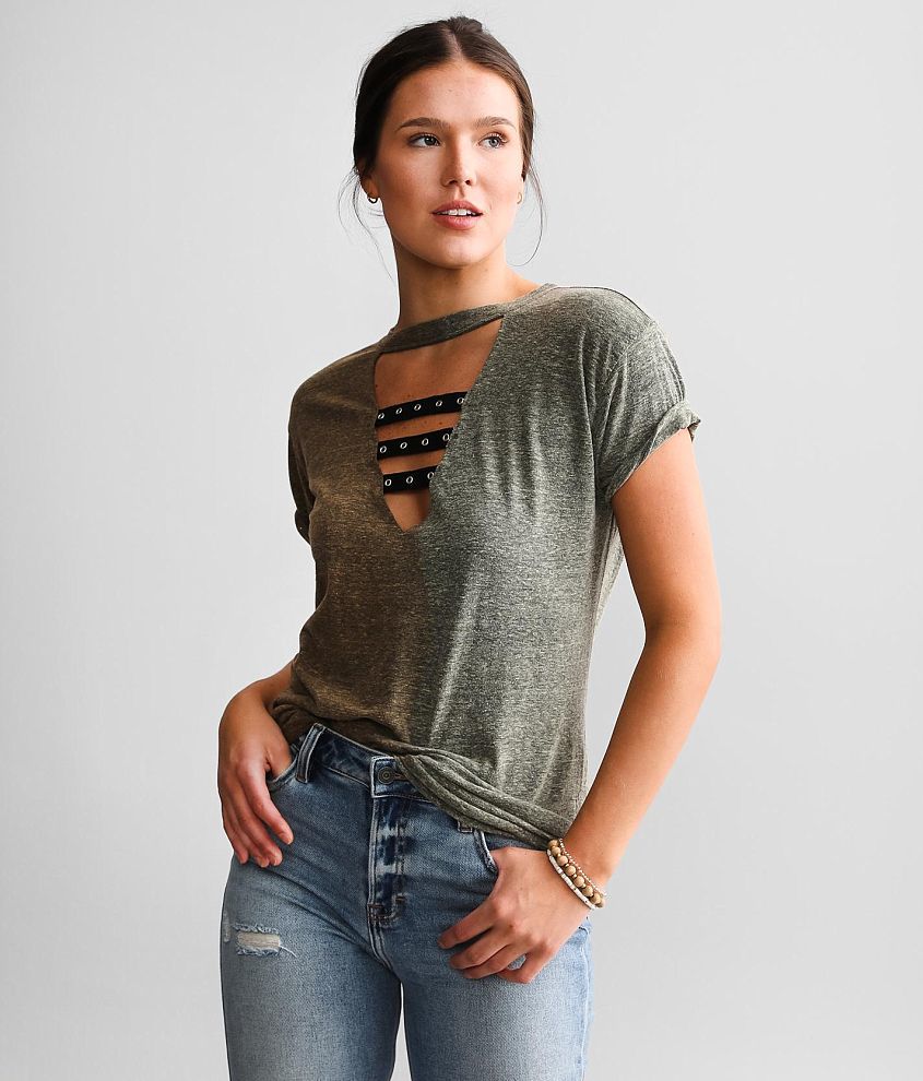 Gilded Intent Hook & Eye Closure Top - Women's Shirts/Blouses in