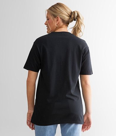 Sterling &amp; Stitch Rhinestone Lace-Up T-Shirt back view