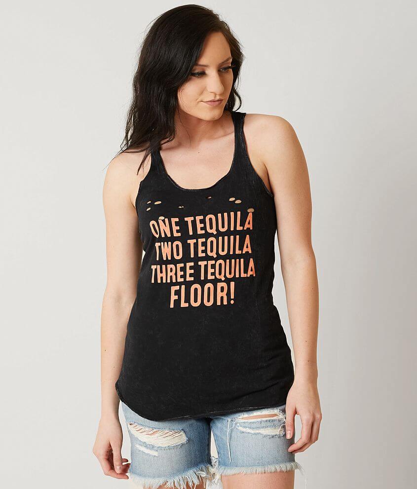 Chillionaire One Two Three Tequila Floor Tank Top front view