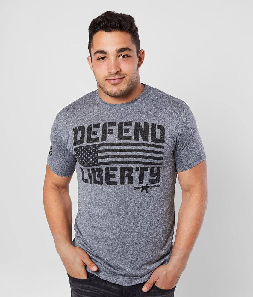 Howitzer Defend Liberty Performance T-Shirt front view