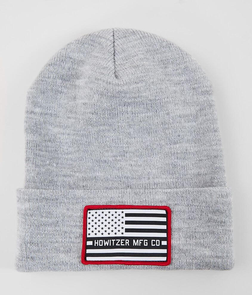 Howitzer Flag Beanie - Men's Hats in Heather Grey | Buckle