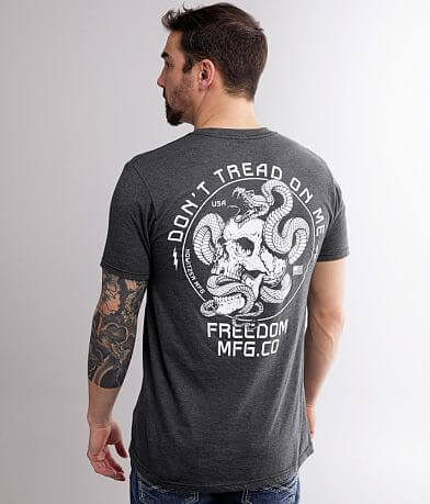 Howitzer Coil Don&apos;t Tread On Me T-Shirt BACK