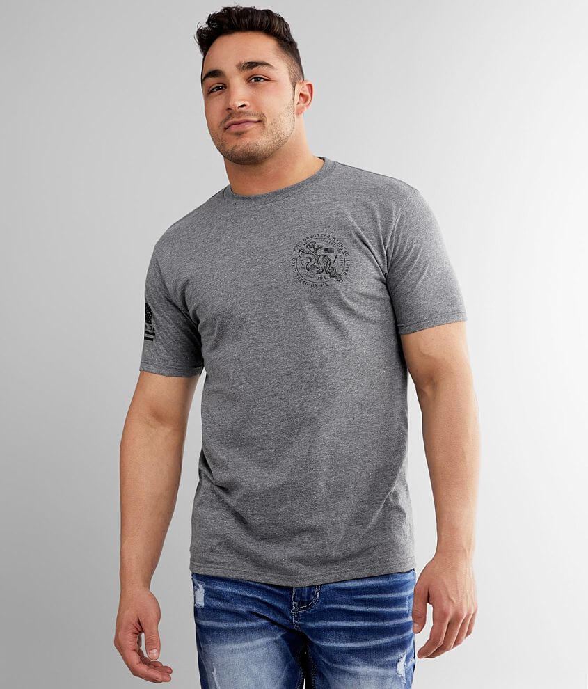 Howitzer Tread Bold T-Shirt - Men's T-Shirts in Graphite Heather | Buckle