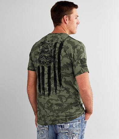 Howitzer Snake Flag T-Shirt BACK
