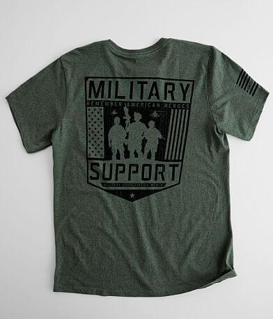 Howitzer Military Support T-Shirt BACK