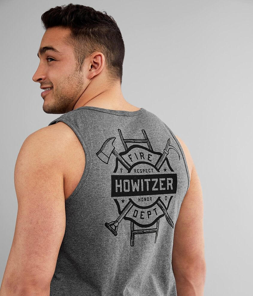 Howitzer Respect Dept Tank Top front view