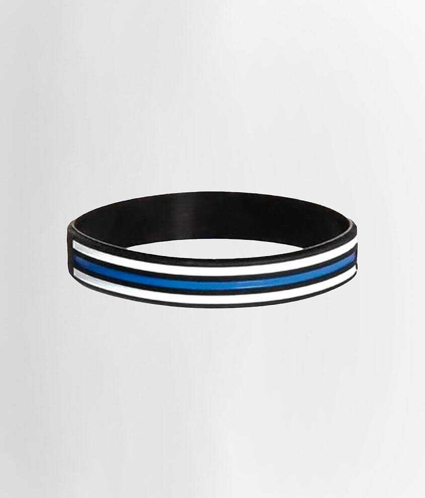 Howitzer Support Police Silicone Bracelet front view