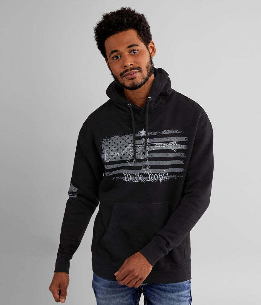 Howitzer Tactical People Hooded Sweatshirt front view